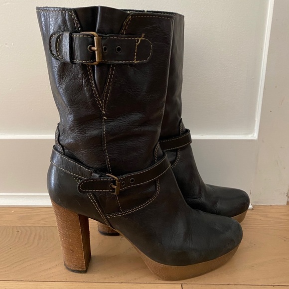 lavorazione artigiana black boots size 38 - Picture 5 of 7